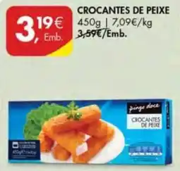 Pingo Doce Pinge Doce crocantes de peixe promoção