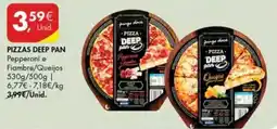 Pingo Doce Pizzas deep pan promoção