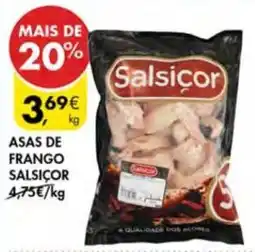 Pingo Doce Salsiçor asas de frango promoção