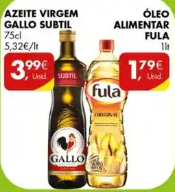 Pingo Doce Azeite virgem gallo subtil promoção
