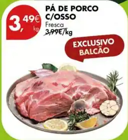 Pingo Doce Pá de porco c/osso promoção