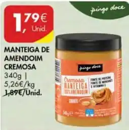 Pingo Doce Manteiga de amendoim cremosa pingo doce promoção