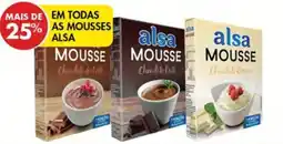 Pingo Doce Mousse alsa Chocolate de Leite promoção