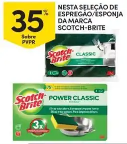 Continente Nesta seleção de espregão/esponja promoção