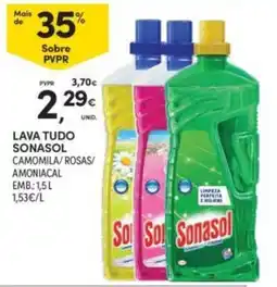 Continente Lava tudo sonasol promoção