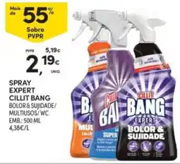 Continente spray expert cillit bang bolor & sujidade promoção