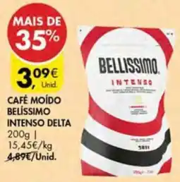 Pingo Doce Café moído belíssimo intenso delta promoção