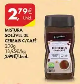Pingo Doce Mistura solúvel de cereais c/ café promoção
