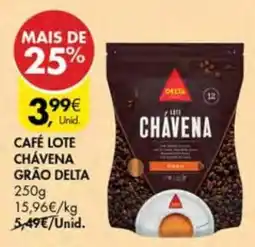 Pingo Doce Café lote chavena grão delta promoção
