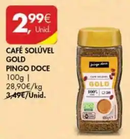 Pingo Doce Café solúvel gold pingo doce promoção