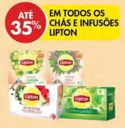 Pingo Doce Em todos os chás e infusões lipton promoção