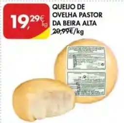 Pingo Doce Queijo de ovelha pastor da beira alta promoção