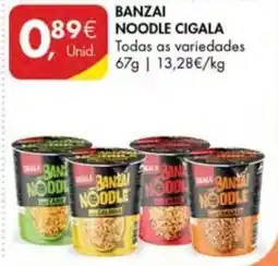 Pingo Doce Banzai noodle cigala promoção