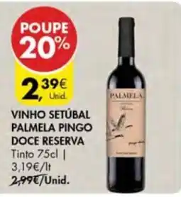 Pingo Doce vinho setúbal palmela pingo doce reserva promoção