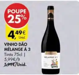 Pingo Doce vinho dão mélange à 3 promoção