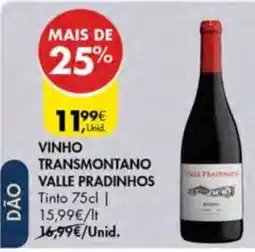Pingo Doce vinho transmontano valle pradinhos promoção