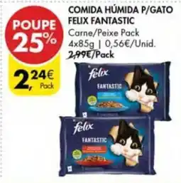 Pingo Doce felix fantastic carne/peixe pack promoção