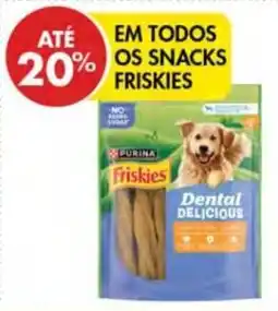 Pingo Doce Em todos friskies os snacks Friskies promoção