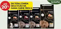 Pingo Doce Em toda comida seca p/cão da gama carne fresca promoção