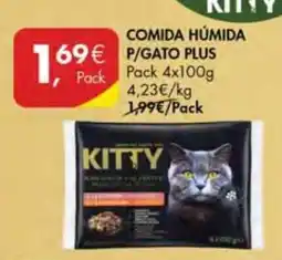 Pingo Doce Kitty comida húmida p/gato plus promoção