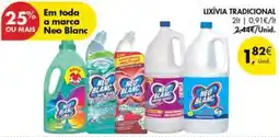 Pingo Doce Lixívia tradicional neo blanc promoção