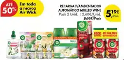 Pingo Doce recarga p/ambientador automático mulled wine promoção