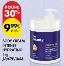 Pingo Doce be beauty body cream intense hydrating promoção