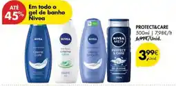 Pingo Doce gel de banho nivea promoção