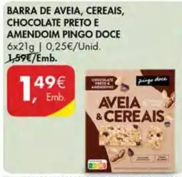Pingo Doce aveia & cereais promoção