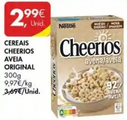 Pingo Doce Cheerios aveia/aveia promoção