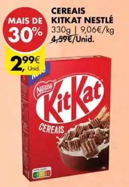 Pingo Doce KitKat cereais promoção