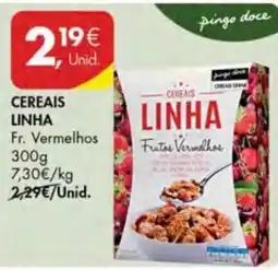 Pingo Doce Cereais linha frutos vermelhos promoção