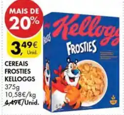 Pingo Doce cereais frosties kelloggs promoção