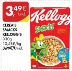 Pingo Doce Cereais Smacks Kellogg's promoção