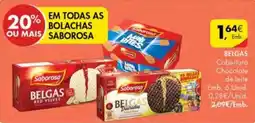 Pingo Doce Belgas cobertura chocolate de leite promoção