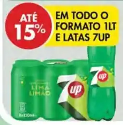 Pingo Doce Em todo o formato e latas 7UP promoção