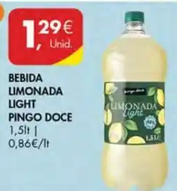 Pingo Doce Limonada light pingo doce promoção
