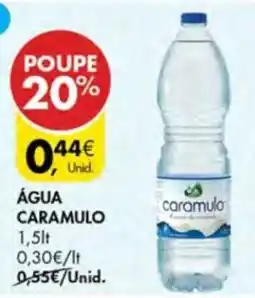 Pingo Doce Água caramulo promoção