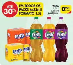 Pingo Doce Fanta sem açúcares promoção