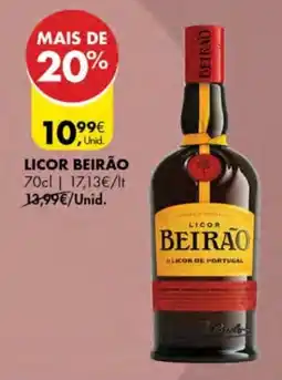 Pingo Doce Licor beirão promoção