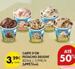 Pingo Doce Ben & Jerry's pistachio delight promoção