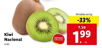 Lidl Kiwi Nacional promoção