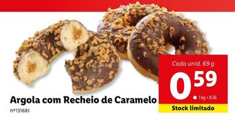 Lidl Argola com Recheio de Caramelo 69g promoção