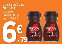 E.Leclerc Café solúvel nescafé clássico promoção