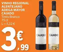 E.Leclerc Vinho regional alentejano adega mayor caiado promoção