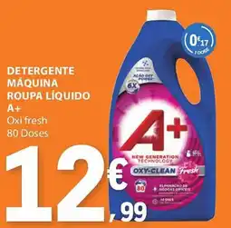 E.Leclerc Detergente máquina roupa líquido A+ Oxi fresh promoção