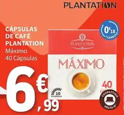 E.Leclerc Cápsulas de café plantation máximo promoção