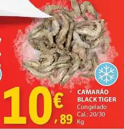 E.Leclerc Camarão black tiger promoção