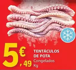 E.Leclerc Tentáculos de pota congelados promoção