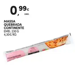 Continente Massa Quebrada Continente promoção